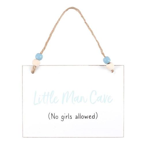 Little Man Cave Hanging Sign