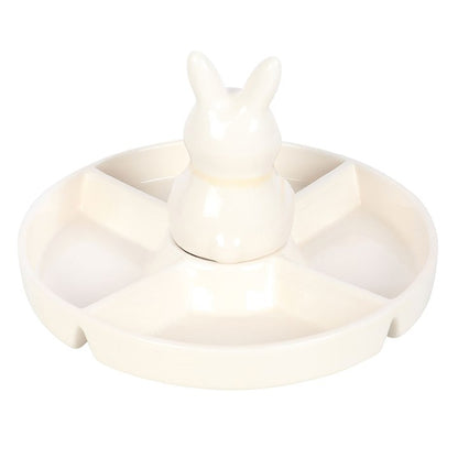 Bunny Chip & Dip Snack Dish