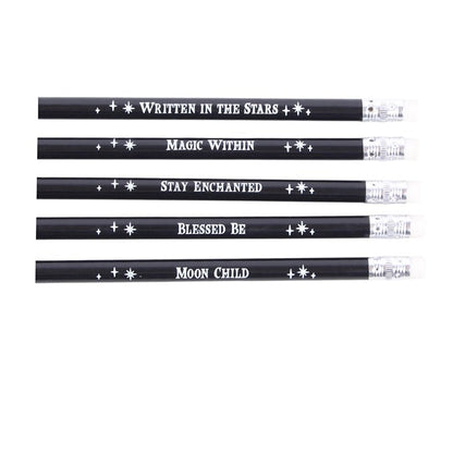 Pack of 5 Spellbound Secrets Pencils
