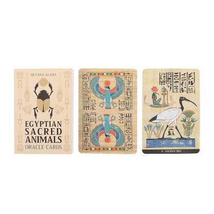 Egyptian Sacred Animals Oracle Cards