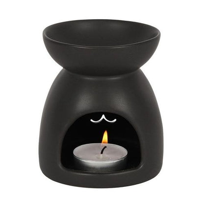Black Cat Cut Out Oil Burner and Wax Warmer