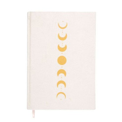 Moon Phase Velvet A5 Notebook